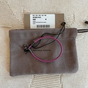 Brand New Bottega Veneta Women’s Bracelet M size Pink Peony